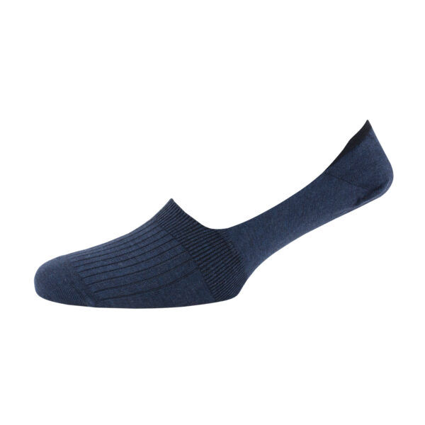 CORGI SOCKS-Men's Rib Mercerised Cotton Invisible Socks. - Image 7