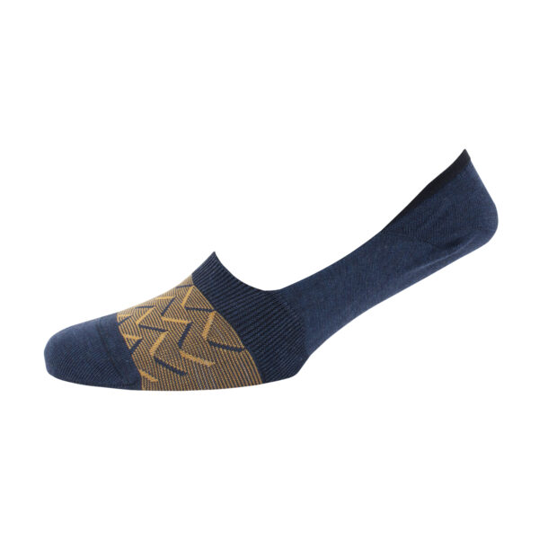 CORGI SOCKS-Men's Rib Mercerised Cotton Invisible Socks. - Image 2